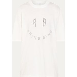 Anine Bing Kent T-shirt met logoprint