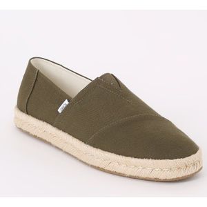 Toms Alp Rope 2.0 espadrille met raffia details