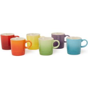 Le Creuset Espressokopje 10 cl set van 6