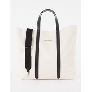 Emporio Armani Shopper met logo met afneembare schouderriem