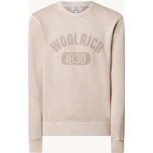 Woolrich Sweater met logoprint