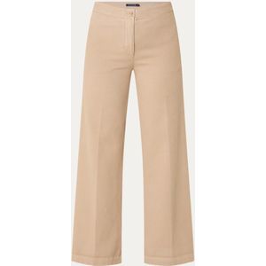 River Woods Mid waist loose fit pantalon in lyocellblend met steekzakken