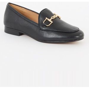 Dune London Glair loafer van leer met horsebit