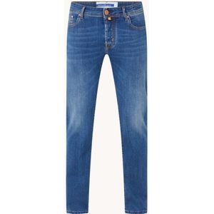 Jacob Cohën Slim fit jeans met medium wassing