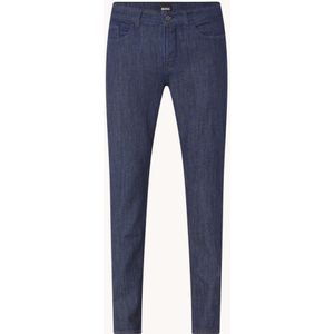 HUGO BOSS Delaware slim fit jeans met donkere wassing