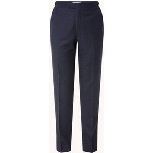 Reiss Dunn Cross slim fit pantalon van wol met steekzakken