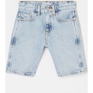 Calvin Klein Straight fit korte broek van denim