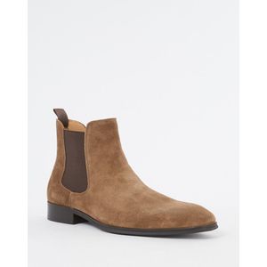 Dune London Mandatory chelsea boot van leer