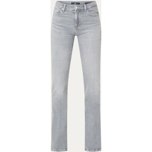 7 For All Mankind Newport high waist flared jeans met gekleurde wassing