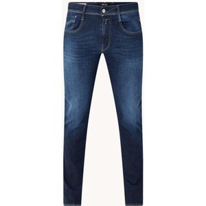 Replay Anbass slim fit jeans met donkere wassing en stretch