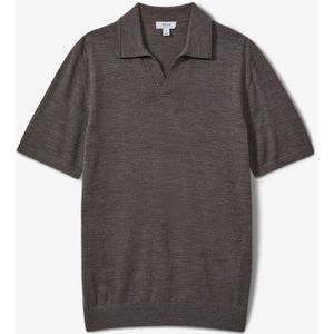 Reiss Duchie slim fit polo van wol