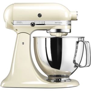 KitchenAid Keukenrobot - Keukenmachine Artisan met 300 Watt idee - 4,8 L, Crème