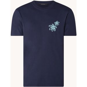 Airforce Bloom T-shirt van biologisch katoen met front- en backprint