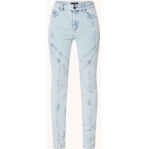 NIKKIE Bellflower high waist skinny jeans met lichte wassing