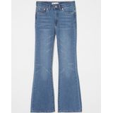 Levi's 726 high rise flared jeans met stretch