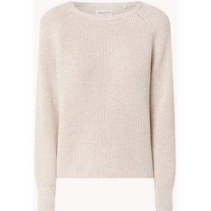 Marc O'Polo Fijngebreide pullover met stretch