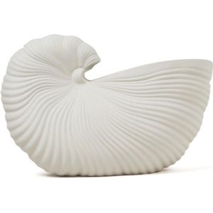 ferm LIVING Shell bloempot van aardewerk voor binnen 31 x 20 cm