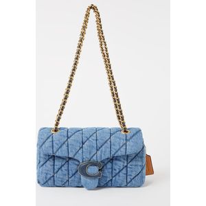 Coach Tabby 26 schoudertas van denim met quilt patroon