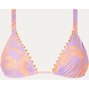 MAAJI Brenda reversible triangel bikinitop met uitneembare vulling en print