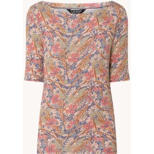 Ralph Lauren Top met bloemenprint en boothals