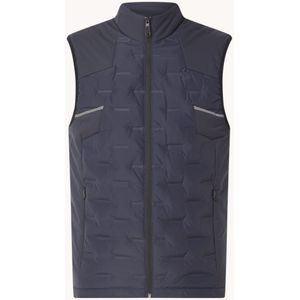 HUGO BOSS V_Theo gewatteerde bodywarmer met donsvulling en ritszakken