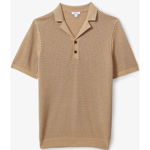 Reiss Fargo grofgebreide regular fit polo