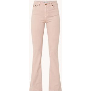 Lois Raval mid waist flared fit jeans met stretch