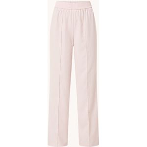 Refined Department Neya high waist straight fit pantalon met lurex