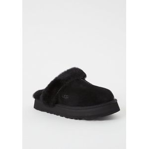 UGG W Disquette pantoffel van suède met schapenwol