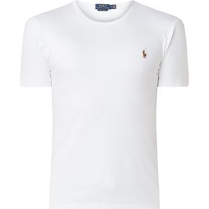 Ralph Lauren Custom slim fit T-shirt met ronde hals