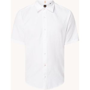 HUGO BOSS Rash regular fit overhemd met korte mouw