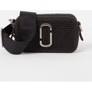 Marc Jacobs The Snapshot crossbodytas van canvas met strass