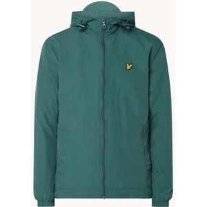 Lyle & Scott Lichtgewicht jack met capuchon