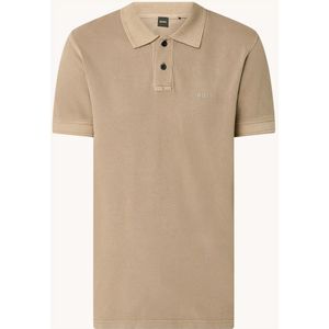 HUGO BOSS Prime regular fit polo van piqué katoen met logo