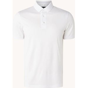 Emporio Armani Essential regular fit polo in lyocellblend met logo