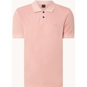 HUGO BOSS Prime regular fit polo van piqué katoen met logo