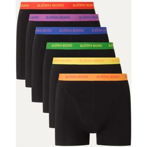 Björn Borg Boxershorts met logoband in 6-pack