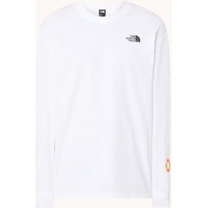 The North Face Longsleeve met logo- en backprint