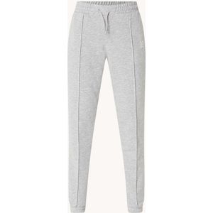 NIKKIE Ames high waist slim fit joggingbroek met logoborduring