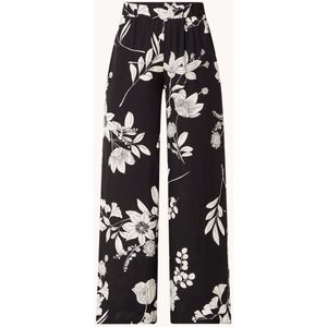 Pennyblack High waist wide fit pantalon met bloemenprint