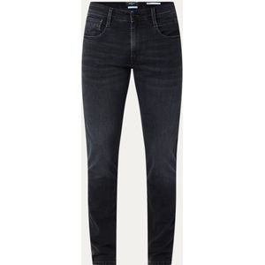 Replay Anbass slim fit jeans met donkere wassing