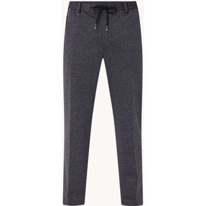 HUGO BOSS Kane-DS tapered fit chino met gemêleerd dessin en steekzakken