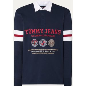 Tommy Hilfiger Explorer regular fit polo met logoprint