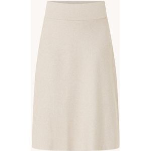 Expresso Fijngebreide midi rok met stretch