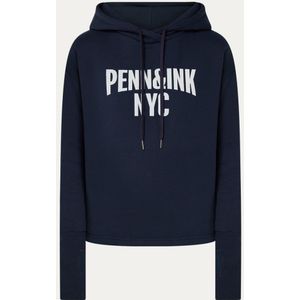 Penn & Ink Hoodie met logoprint