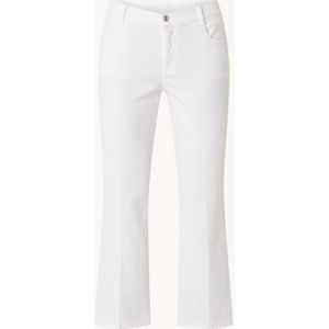Gardeur High waist cropped flared jeans in lyocellblend