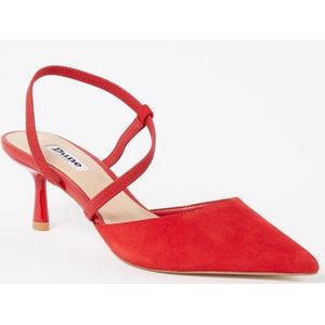 Dune London Citrus slingback van leer