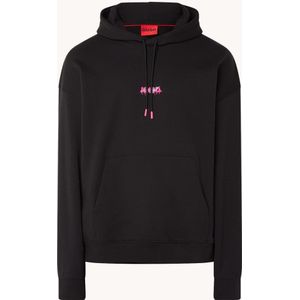 HUGO BOSS Dreezes hoodie met logo- en backprint