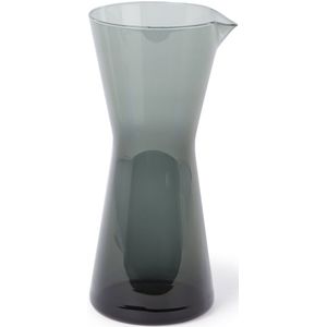 Iittala Kartio Waterkan / Waterkaraf - Karaf gemaakt van Glas - Donkergrijs - 95cl - 1 Stuk