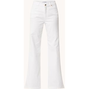 Co'Couture Dory high waist flared jeans met gekleurde wassing